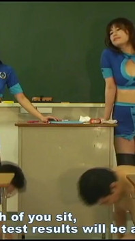 Pussy and Anus Licking Training Center Graduation Exam