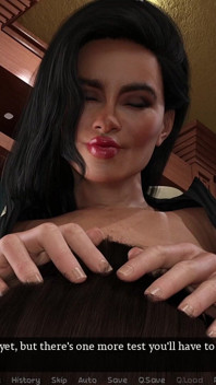 Futanari dává sexy trans milf s obrovským tlustým ptákem pěkné kouření - Futa Dominium 01 3D porno hra