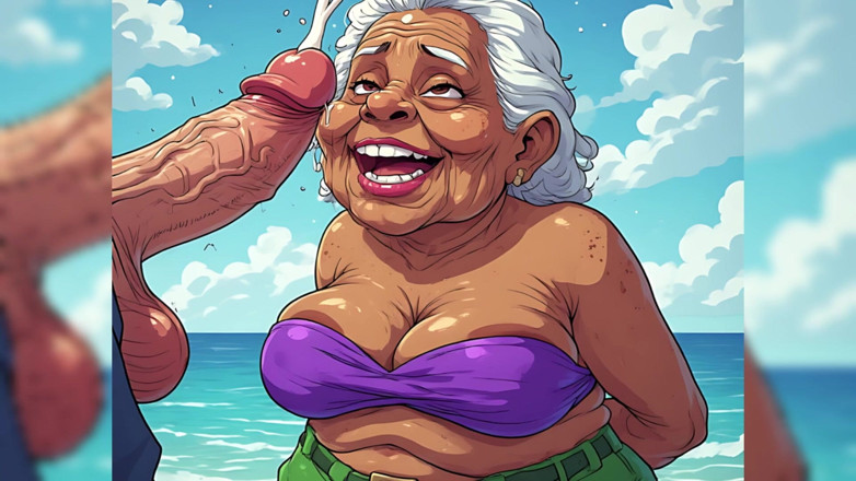 AI Porn: Cartone animato compilation di cazzi indiani