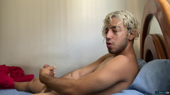 Lust for boys: Hlazení tlustého neobřezaného twink ptáka