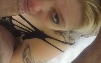 Cumguzzler Sucking Daddy’s Cock Again!