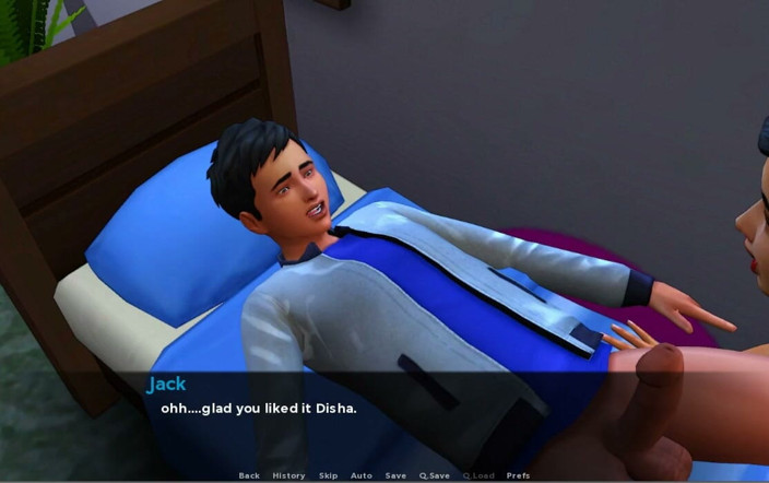 XXX Games Bunk: Insimology - Gameplay -roleplay - Desi Cosplay Teen Gives Blowjob to Her Stepbrother