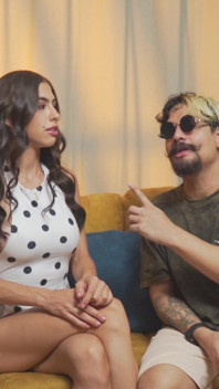 Interview with the Lovely Alice Thirteen Culminates with Sex After Erotic Massages