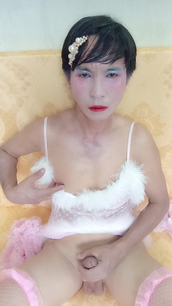 nguyen dang thien tri: Oanh Le -îmbrăcată ca o prințesă porno sexy - auto-înregistrare ejaculează și apoi...