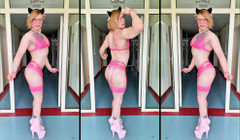 Muscle Kitty Anal Workout thumbnail