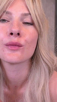 Sexy Blonde Sucks Neighbor's Cock and Swallows Cum