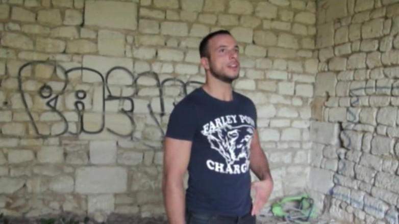 FRENCH PORNSTARS FUCKERS: Enzo wird von Stany falcone im freien gefickt