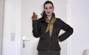Lady Victoria Valente: Mój jesienny strój: Brązowa vintage pikowana kurtka z sztruksowym kołnierzem...