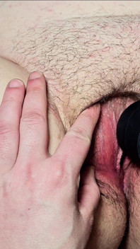 Hairy Big Pussy and Huge Clitoris Masturbation Female Orgasm Squirt