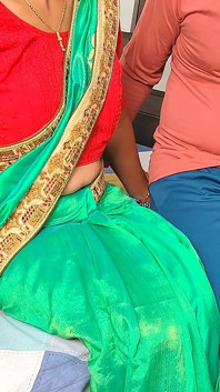 Komal Got Ready and Sat Down for Her Husband