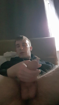 Playing with My Big Cock