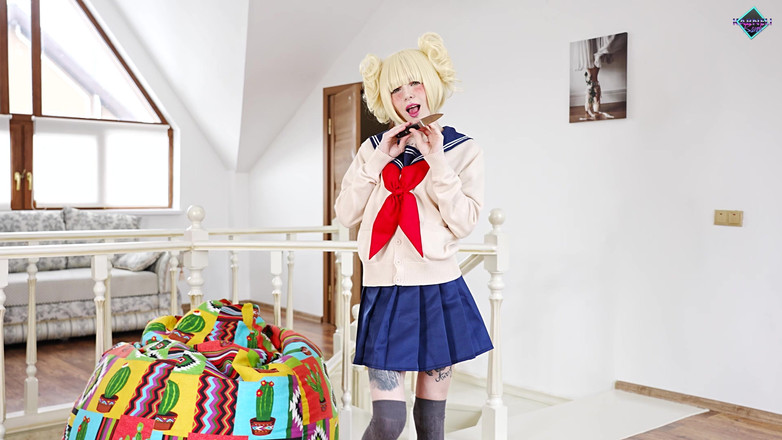 Karneli Bandi: Himiko toga yarak ve amcığın içine boşalmayı seviyor