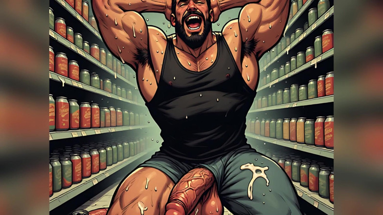 Erotic Man: Art des grosses bites et des couilles