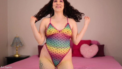 Luna Sapphire: Gay cock slut for pride - Encouraged Bi Femdom