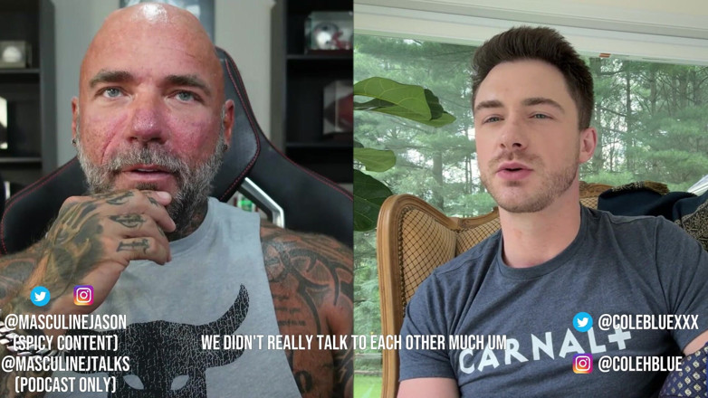 Raw and Uncensored with Masculine Jason: Porn star confessions - cole blue (bölüm 157)