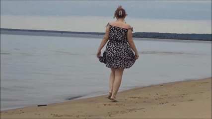 RedRoseRus: Red Rose -Big ass on the beach