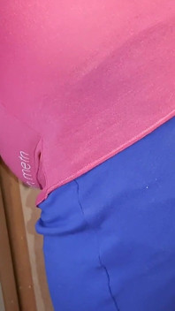 I Secretly and Riskily Reached Into My Panties While My Stepsister Was Preparing Dinner in Front of Me