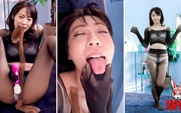 Japan Fetish Fusion: Sedução de meia-calça de Yuri Momose