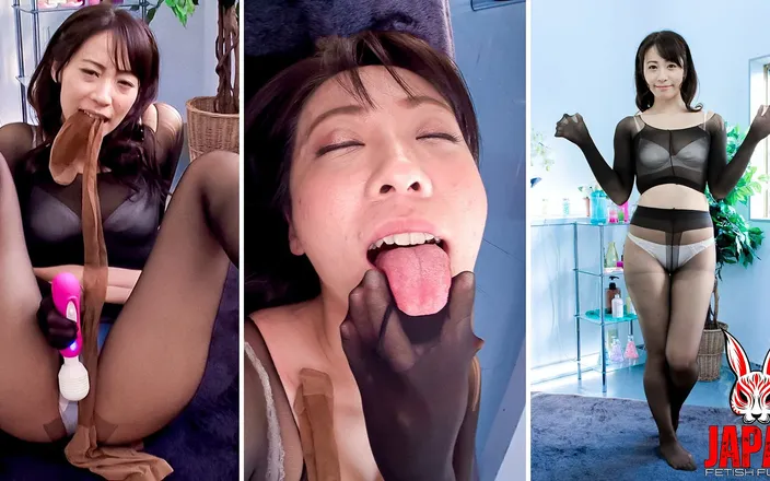 Japan Fetish Fusion: Yuri Momose's Nylon Pantyhose Seduction