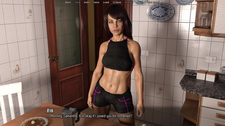 AVNTeller: Halfway House #5 - MILF panas suka dengan pantat cantik berbentuknya disentuh