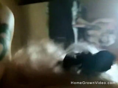 Homegrown Video: June cummings wird von ehemann donald appleton geritten