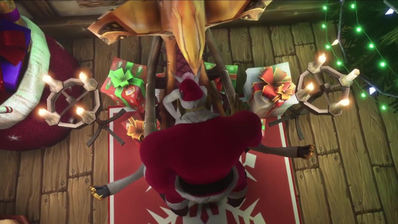 Wraith ward: Sexy Demon Girl Rides Orc Santa's Dick : Warcraft Parody