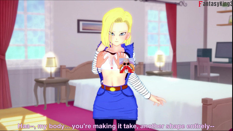Fantasy king: Kame Roshi bietet Hilfe zu Android 18 im Austausch gegen einen...