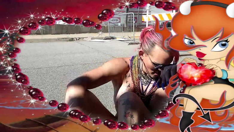 Cyanide Mistress Of Darkness: Synnz Topless na Mid-MO Pridefest 2022