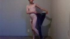 Trying Clothes; Playing, Dressing and Undressing - Blue Jeans Pt 9 thumbnail