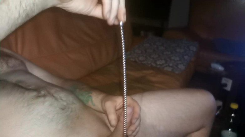 Fuck machine massaker: Sounding with Catheter and Sounding Rod Completely Introduced