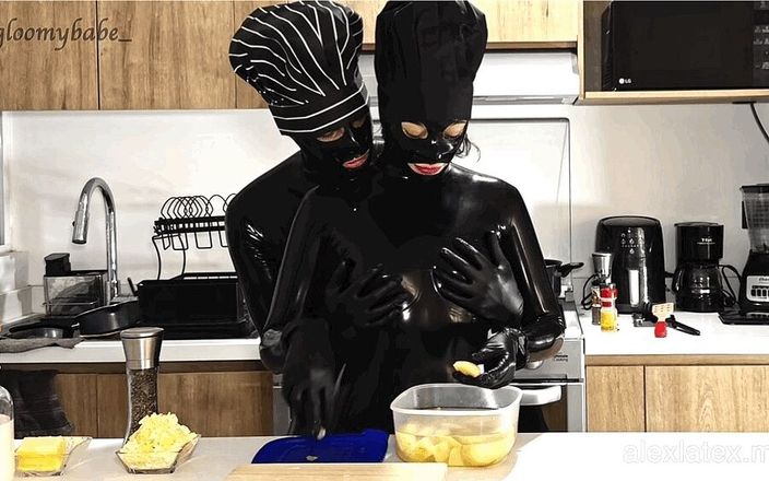 Alex Latex: Los chefs de látex se ponen pervertidos, video completo - Alex...