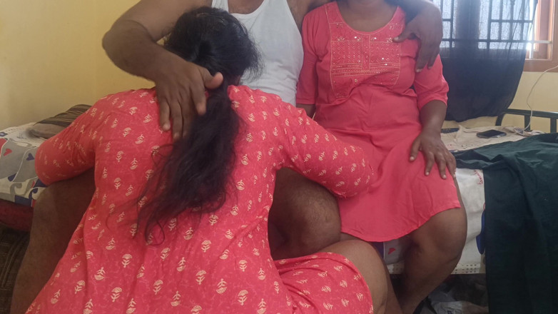 Apple baby: Adik-beradik kolej menjilat pepek