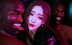 Beauty Student Enjoin Night Party First Time - 3D Animation V519