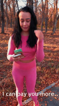 Wifebucket Amateurs - Outdoor Blowjob & Facial Roleplay with Wifey