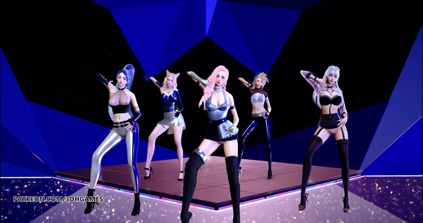 3D-Hentai Games: [MMD] STAYC - So bad striptease 4k 60fps
