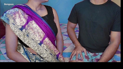 Riya Bonguus: Indian Sex Video of Beautiful Teacher with Students Stepfather