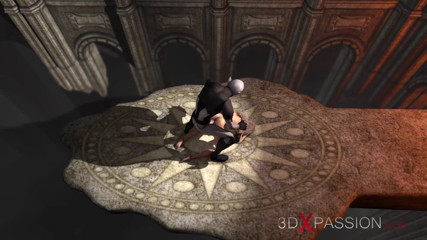 3dxpassion: A sexy woman gets fucked hard by a demon Zepar...