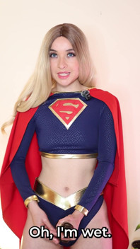 Super Girl voert een CEI en JOI voor je uit