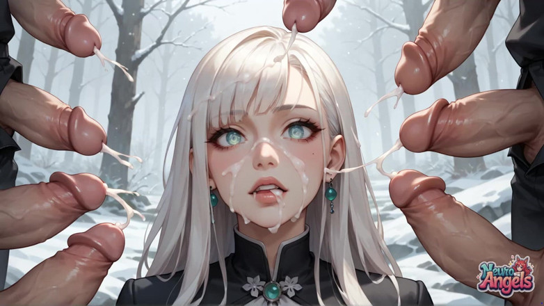 NeuroAngels: フローズンミルクフラッド 女子高生の雪吹きオーガズム