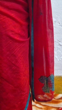 Zrzavá saree švagrová šuká