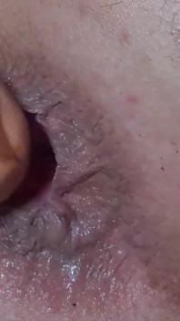 Extreme Closeup Dildo Anal Creampie
