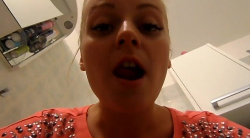 Femdom Austria: Miss Anastasia's Spitting Fun