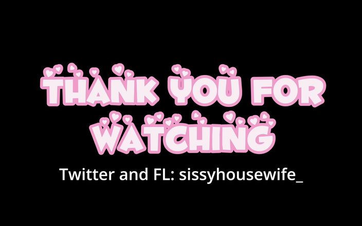 SissyHousewife: 첫 딜도 섹스에서 여러 차례 애널 섹스하는 처녀 Sissy