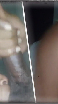 Kleine göttin mit split-screen