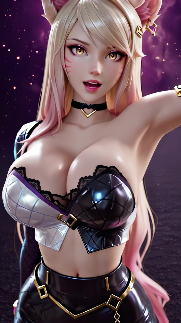 3D-Hentai Games: Ahri's Alluring Dance (ive - Love Dive)