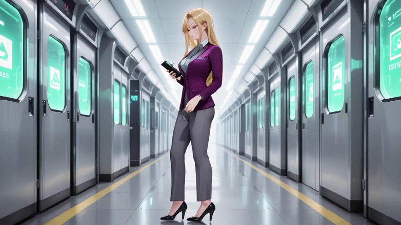 Tay Swift X: Bos blonde dalam sut putih! Detik-detik persendirian kereta api pejabat....
