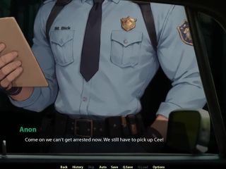 Dirty GamesXxX: Озеро Мунріппл: подруга спокушає поліцейського, щоб допомогти своєму хлопцеві бути заарештованим - епізод 8