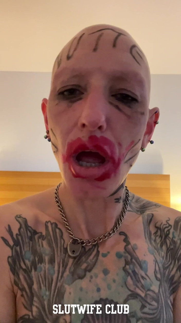 Slutwife Club: Vilja con garganta profunda enmascarada hecha por fan, paseo en...