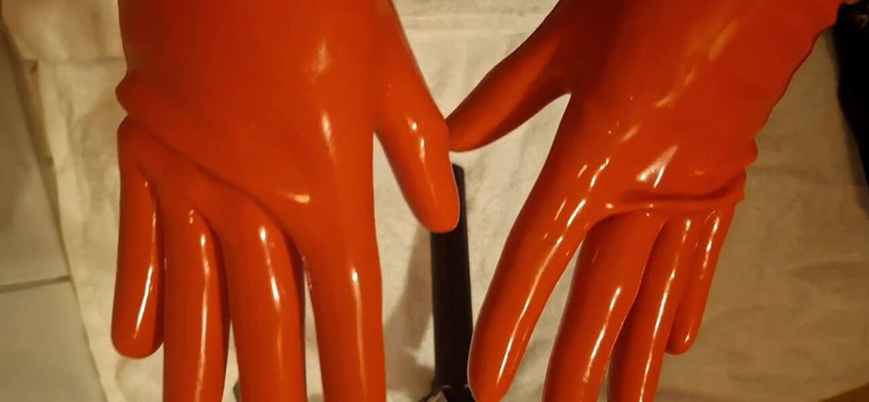 Dreamofevolution: Rękawiczki lateksowe Asmr