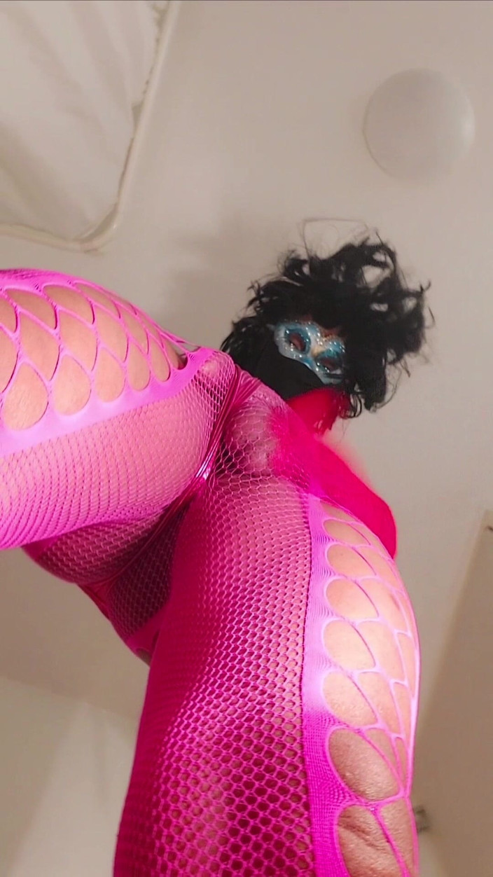 Milah CrossxxX: 밀라 엔 그물망 로즈